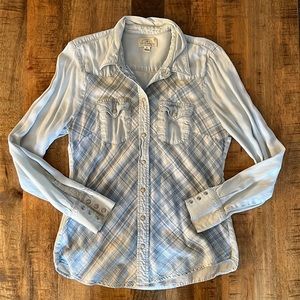 Lucky Brand Snap Button Down